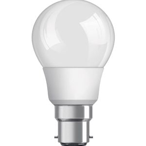Osram 4.9W/865 A40 LED Baynet Cap Frosted Lamp