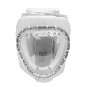 Head Guard Boxing Gear Full Glass Face Helmet Protector MMA Kickboxing Karate Headgear - XL