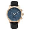 Police Leather Band Blue Dial Men's Watch (pewjf0030401- Setb)