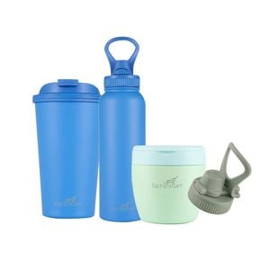 Sprinkler 355ml Insulated Cup/ 1l Bottle/ 600ml Food Pod/ Lid Combo Set