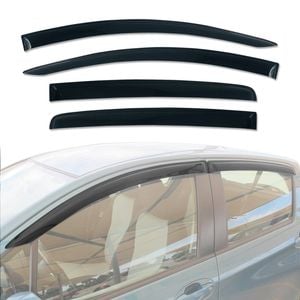 AUSGO Weather Shields for Toyota Yaris Hatch 2011-2020 Weathershields Window Visors Wind Deflectors