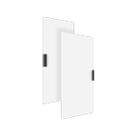 Lugna 1021 x 900 x 16mm White Double Doors