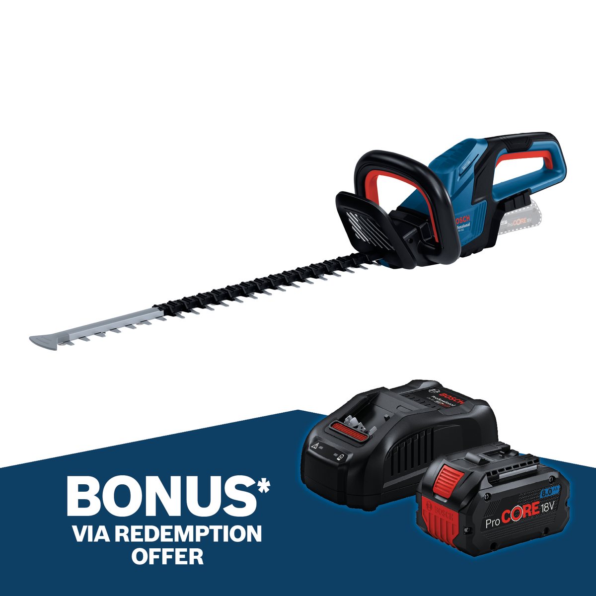 Bosch 18v Professional Hedge Trimmer 06008C9000 Skin Only Bunnings New Zealand