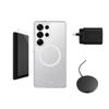 EFM Wireless Charger & D3O Case, Screen Guard Bundle for Samsung Galaxy S25 Ultra