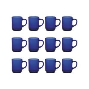 Duralex Versailles Coffee Glasses - Sapphire - 260ml - Pack Of 12