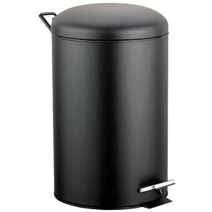 Morgan 20L Black Softclose Pedal Bin