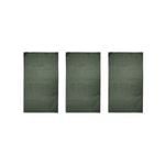 3PK Bambury Matrix Workout Microfibre Gym Towel Small Moss 40 x 70cm Knitted