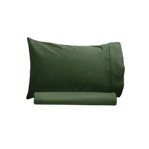 Artex 250TC 100% Cotton Sheet Set Single Army