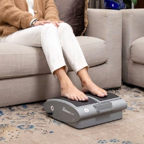 Dr Ho's
  MotionCiser is the passive exercise machine that combines soothing heat,
  continuous movement and relaxing vibrating massage to help relieve muscle
  tension and naturally stimulate healthy circulation.