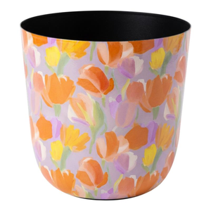 Tulip Sunset 32cm Metal Pot