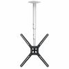 Barkan 13" - 77" White 3 Movement TV Ceiling Mount, Full Motion