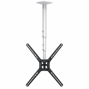 Barkan 13" - 77" White 3 Movement TV Ceiling Mount, Full Motion