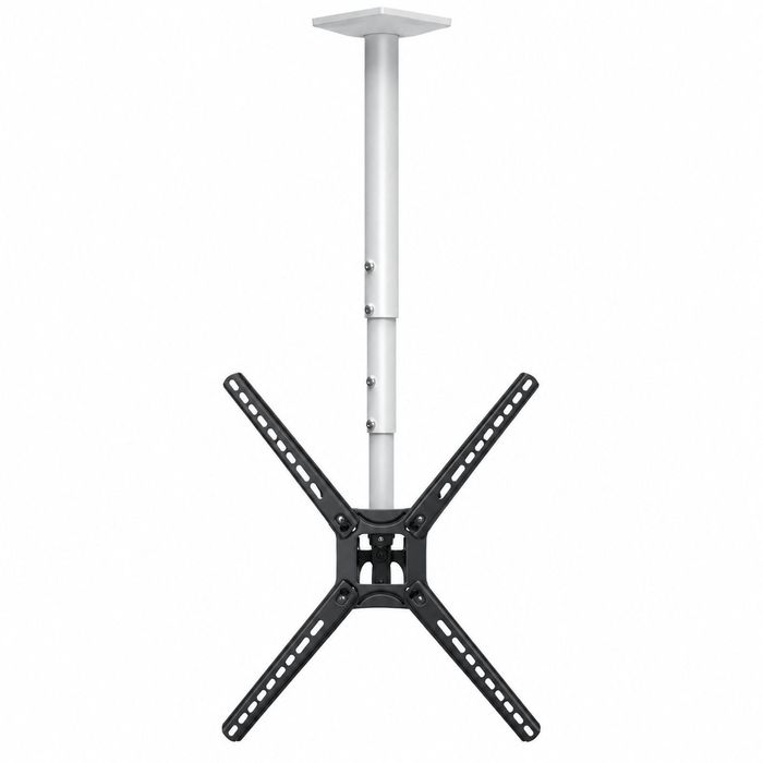 Barkan 13" - 77" White 3 Movement TV Ceiling Mount, Full Motion