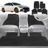 6D Diamond Car Floor Mats for Hyundai Sonata 2021-Current-Full Set-Black-Outback GT
