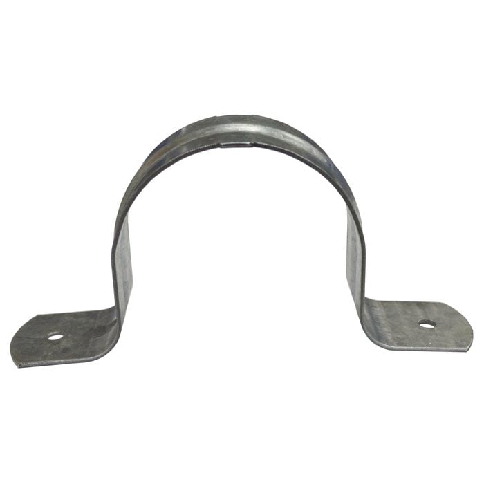 Kinetic 50mm Galvanised BSP Pipe Saddle Clips - 10 Pack