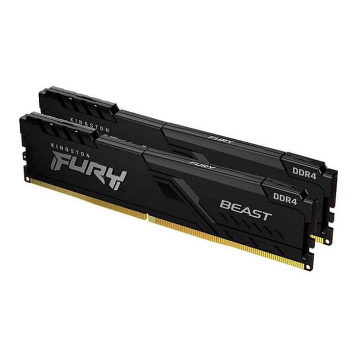 Kingston Fury Beast 32GB(2x16GB) DDR4-3600 Memory - Black [KF436C18BBK2/32]