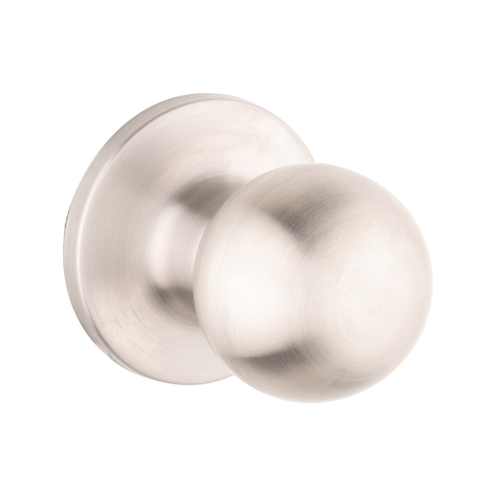 Lane Satin Stainless Steel Bala Passage Knobset