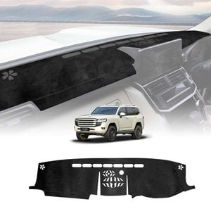 Dash Mat for Toyota Landcruiser 300 LC300 2021-Onwards Non-Slip Microfiber Pad Cover Interior