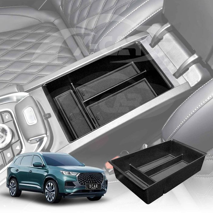 Armrest Organizer Tray For Chery Tiggo 8 Pro Max 2024-onwards Centre Console Storage Box Accessories