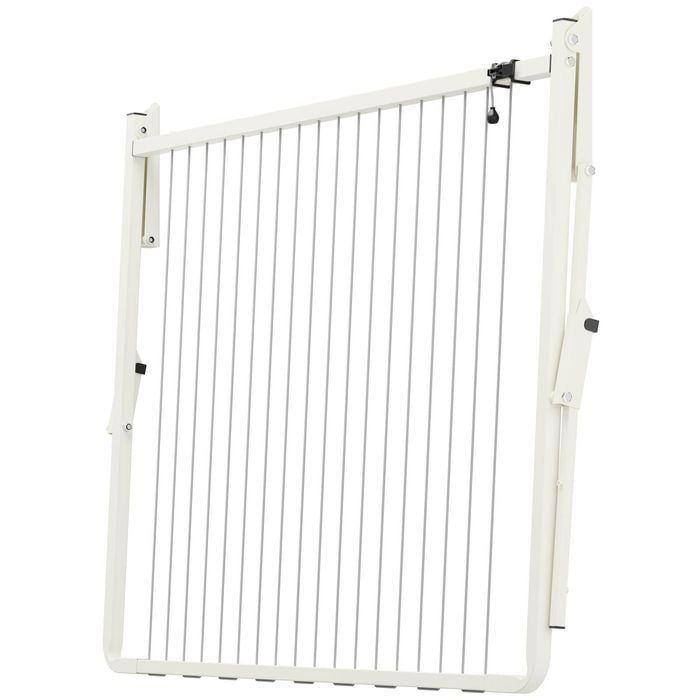 Austral 14.8m Surfmist Fold Down Balcony Line Clothesline BALSM - Surfmist