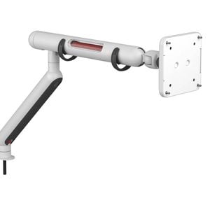 UFOU Kyber Monitor Arm Single Mount Bracket Heavy Duty Star Wars White