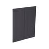 Kaboodle Grey Fig Heritage Corner Wall Cabinet Doors - 2 Pack