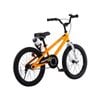 RoyalBaby BMX Freestyle Kids Bike & Kickstand 18 inch Wheels - Orange