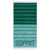 Esprit Solara Cotton Beach Towel 400gsm 80cm x 160cm Green Stripes