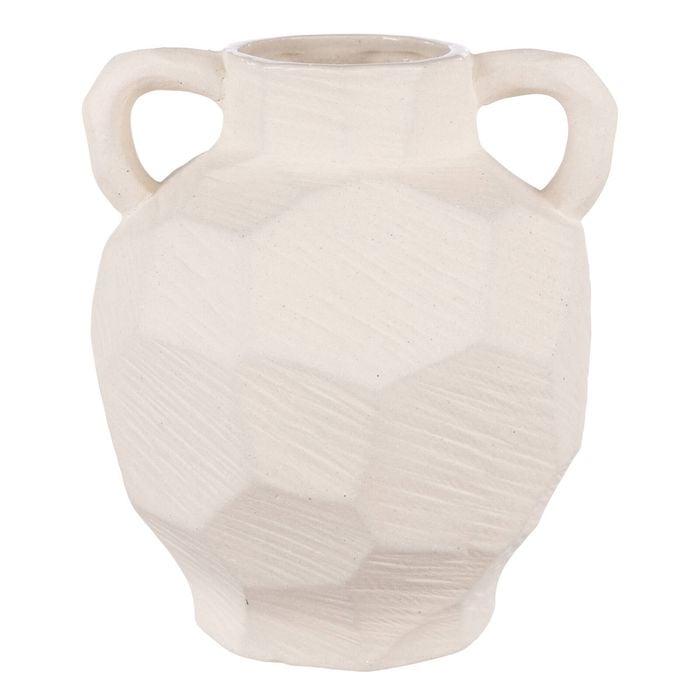 Amalfi Benicio Vase Large Natural 20x20x23.5cm