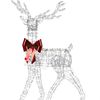 Christabelle 2.1m Christmas Reindeer Statue 800 LED Lights Indoor Outdoor Front Yard Lawn Decoration