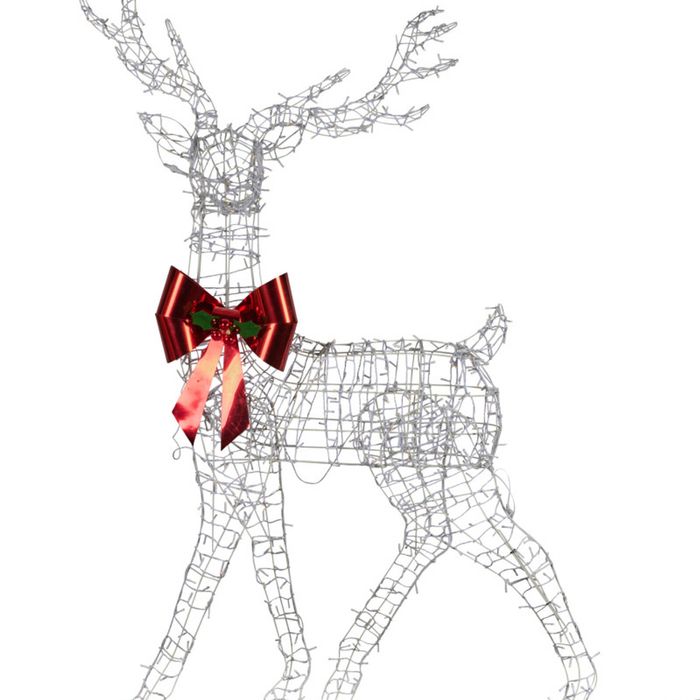 Christabelle 2.1m Christmas Reindeer Statue 800 LED Lights Indoor Outdoor Front Yard Lawn Decoration