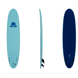 Summer Vibes Longboard 9' Softboard - Blue Blue