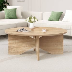 ALFORDSON Coffee Table X Leg 80cm Wood