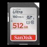 SanDisk Ultra 512GB SDXC Memory Card [SDSDUNC-512G-GN6IN]