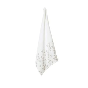 J.Elliot 100% Linen Print Tea Towel Mirri Pumice