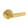 Gainsborough Neue Aurora Key in Lever Entrance Set in Satin Brass