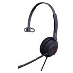Yealink UH37 Mono USB Wired Headset, UC, USB-C/A, 35mm Speaker, Busylight, Leather Ear Cushion,HD Audio