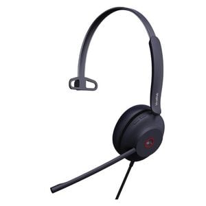 Yealink Uh37 Mono Usb Wired Headset, Uc, Usb-c/a, 35mm Speaker, Busylight, Leather Ear Cushion,hd Audio