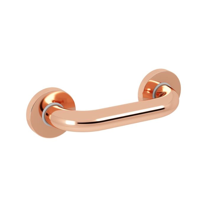 evekare 200mm Rose Gold Concealed Flange Grab Rail