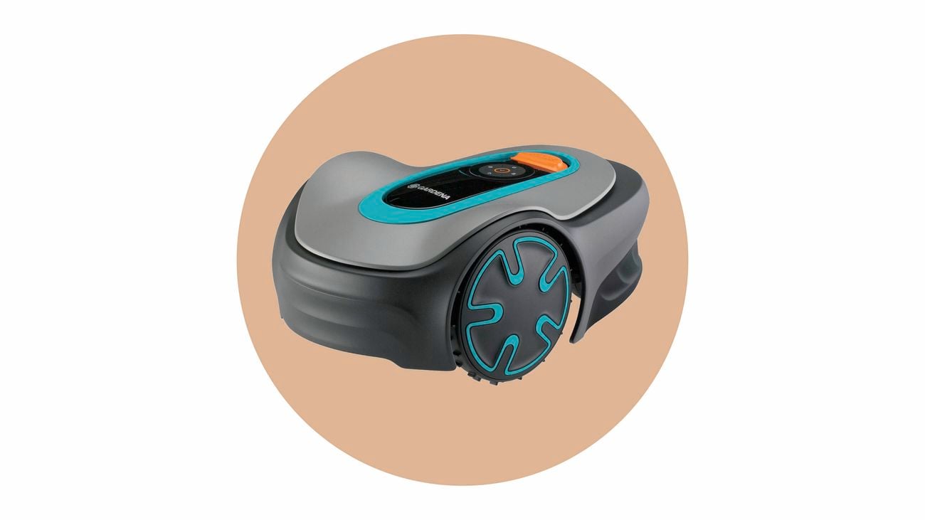 Accessible garden tool the Gardena Sileno Minimo 250 Robotic Lawnmower