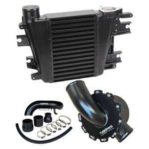 Upgrade Aluminium Intercooler, Airbox And Piping Kit For Nissan Patrol Zd30 3.0l Direct Injection 2000-2007