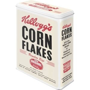 Nostalgic Art 26cm/4L Tin Metal Storage Box Kellogs Retro XL