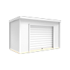 Duratuf 4 x 2m Zinc Lifestyle Tamahere Shed