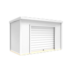 Duratuf 4 x 2m Zinc Lifestyle Tamahere Shed