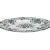 Casa Domani Round Porcelain Platter Antique Blue 33cm Gift Boxed Microwave Safe