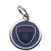 Afl Pet Id Tag - Melbourne Demons - Engravable - 25mm Diameter