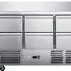 FED-X Six Drawer Compact Workbench Fridge - XGNS1300-6D