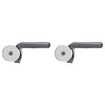 2PK Zyliss Stainless Steel Pizza & Pastry Cutter 21.5cm - Grey