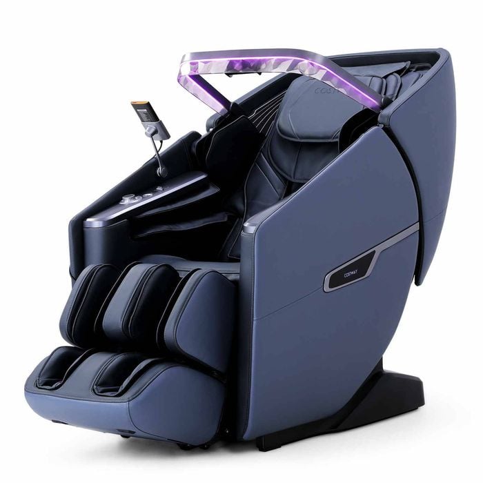 Costway 4D Full Body Massage Chair Heating Shawl Foot Roller Phone Holder