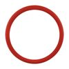 Cal Custom 14" Red Leather Half-Wrap Replacement for Steering Wheel